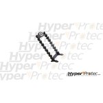 Support mural pour 8 ep�es de samoura�