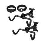 Support mural pour v�lo lot de 2 rangement garage pliable et r�glable en acier crochet mural vtt et route ...