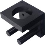 Support mural vertical pour batte de baseball