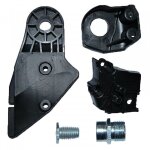 Support optique de phare avant gauche - mercedes classe c t - model 180 08 / 2007 - 08 / 2014