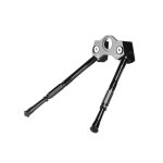 Support de pédalier réglable en alliage d'aluminium, installation facile, noir, compact, léger, pratique, ... Support de pédalier réglable en alliage d'aluminium, installation facile, noir, compact, léger, pratique, ...