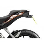 Support de plaque duke 125 11 - 13 r&g racing
