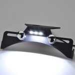 Support de plaque d'immatriculation de moto avec lumi�re, pour triumph dayrequix 600 675 900 1000 1200 ...