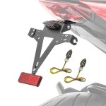 Support plaque moto for ducati monster 937 21 - 25 + clignotants led kp8