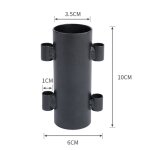 Support de poteau d'auvent en fer pour camping en plein air, pare soleil, tige d'abri a tube fixe, accessoires ... Support de poteau d'auvent en fer pour camping en plein air, pare soleil, tige d'abri a tube fixe, accessoires ...