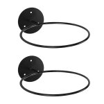 Support de rangement mural durable pour ballons de basket, de baseball et casques (lot de 2)