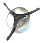 Support de rservoir a gaz rglable, support de base de rchaud de camping en plein air, cartouche pliante, ...