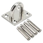 Support de suspension pour hamac, crochet de suspension carr, boucle de porte, roulement de 250 kg, ...
