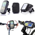 Support t�l�phone moto, support t�l�phone v�lo govec etui etanche pour toute esp�ce de smartphones jusqu'� ...