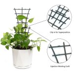 Support en treillis pour plantes et légumes, avec etiquette a clip, fleur pour cadre d'escalade haut Support en treillis pour plantes et légumes, avec etiquette a clip, fleur pour cadre d'escalade haut