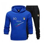 Survêtement foot italie homme bleu royal Survêtement foot italie homme bleu royal