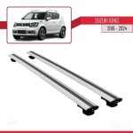 Compatible avec suzuki ign?s 2016 - 2026 basic model barres de toit railing porte - bagages de voiture ...