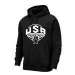 Sweat a capuche basketball homme noir (taille xl, couleur noir)