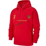 Sweat a capuche homme foot portugal rouge (taille l, couleur rouge) Sweat a capuche homme foot portugal rouge (taille l, couleur rouge)
