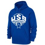 Sweat a capuche homme usa basketball style sportswear - bleu royal (taille l, couleur bleu royal)