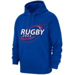 Sweat a capuche rugby homme bleu royal Sweat a capuche rugby homme bleu royal