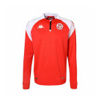 Sweatshirt ablas football tunisie rouge homme - kappa