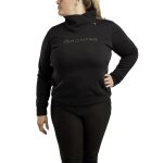 Sweatshirt equitation col montant zipp� femme montar naja