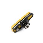 Swiss stop full flash pro patins de frein compatible shimano / sram jaune