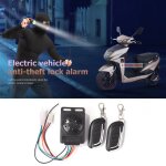 Systme d'alarme de scurit pour scooter electrique, tlcommande universelle 36v - 72v, anti - poussire, ...