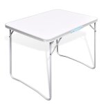Table pliante de camping avec cadre en métal Table pliante de camping avec cadre en métal