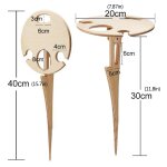 Table a vin en bois pliable et portable, pour l'extérieur, camping, pique nique, fête, outils de voyage ... Table a vin en bois pliable et portable, pour l'extérieur, camping, pique nique, fête, outils de voyage ...