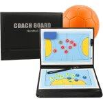 Tableau tactique de handball - 12. 6  x 9. 6  tableau magntique d'entraneur de handball - tactique ...