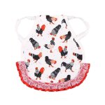 Tablier de selle pour poule de volaille, vtements pour animaux de compagnie, robe pour oiseaux, avec ...
