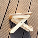 Tabouret pliant portable, chaise d'extérieur en bois, siège pliable, pour pêche, maison, salle de bain, ... Tabouret pliant portable, chaise d'extérieur en bois, siège pliable, pour pêche, maison, salle de bain, ...