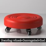 Tabouret a roulettes bas en cuir, siège a roues basses, rotatif, pour la maison, le bureau, le fitness ... Tabouret a roulettes bas en cuir, siège a roues basses, rotatif, pour la maison, le bureau, le fitness ...