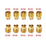 Taille 125 - 148 carburateur moto jet d'air lent jet principal pour kawasaki keihin fcr cvk mx primaire ... Taille 125 - 148 carburateur moto jet d'air lent jet principal pour kawasaki keihin fcr cvk mx primaire ...