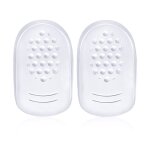 Talonnettes en gel de silicone, inserts de chaussures, absorbant les 1 paire s