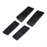 Tampon en caoutchouc pour rainure de porte droite, polym�res, 2009, noir, 2010, 2011, 2012, 2013, 2014, ...