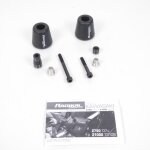 Tampon pare carter protection radikal pour moto kawasaki z750 aprs 2007 eq323 neuf
