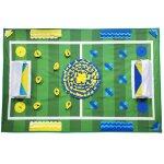 Tapis d'alimentation rectangulaire pour chiens, terrain de football, rond, pour l'entranement au nez ...
