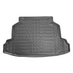 Tapis de coffre - toyota - corolla berline 2003 - 2007 - elastom�re tpe - noir - protection optimale