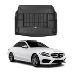 Tapis de coffre pour mercedes classe c w205 2013 - 2022 tpe noir Tapis de coffre pour mercedes classe c w205 2013 - 2022 tpe noir