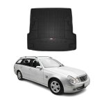 Tapis de coffre pour mercedes classe e s211 2002 - 2009 tpe noir