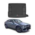 Tapis de coffre pour mercedes classe glc x253 2015 - 2019 tpe noir Tapis de coffre pour mercedes classe glc x253 2015 - 2019 tpe noir