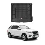 Tapis de coffre pour mercedes classe ml w166 2011 - 2015 tpe noir Tapis de coffre pour mercedes classe ml w166 2011 - 2015 tpe noir