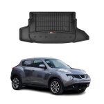 Tapis de coffre pour nissan juke 2010 - 2014 tpe noir