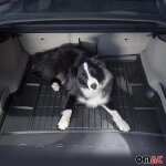 Tapis de coffre pour vw passat b7 2010 - 2014 tpe noir