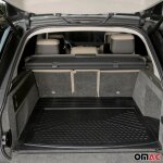 Tapis de coffre pour vw touran antidrapant et toutes saisons noir 1pcs