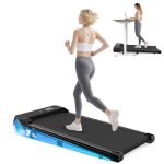 Tapis de course - 2. 5hp tapis de marche avec t�l�commande et de led - vitesse r�glable 1 - 8km / h - ...