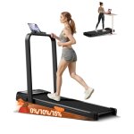 Tapis de course domestique u18f, 10 km / h, plateau de marche inclin�, charge maximale 136 kg