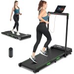 Tapis de course pliable 2, 5 cv tapis roulant extra large avec télécommande tablet holder treadmill compact ... Tapis de course pliable 2, 5 cv tapis roulant extra large avec télécommande tablet holder treadmill compact ...