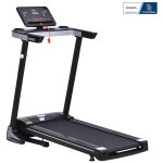 Tapis de course pliable - collaboration aosom. fr x ffhandball - 1 - 12 km / h 500 w ecran lcd 12 programmes ...