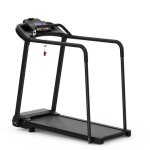 Tapis de course pliable - vitesse 1 - 12 km / h - 2 niveaux d'inclinaison - rampe multi - prise s�curit� ...