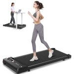 Tapis de course - walking pad 2. 5hp - tapis de marche avec t�l�commande et led, walking pad silencieux ...