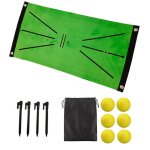 Tapis de dtection de swing d'entranement de golf en plein air, equipement d'entranement de pratique ...